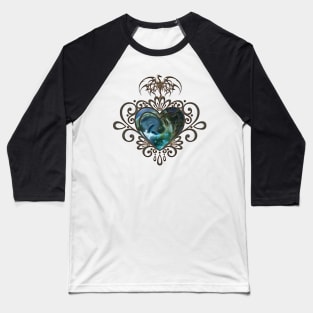 Cute Dolphin in a Bubble the Hearts of the Ocean Baseball T-Shirt